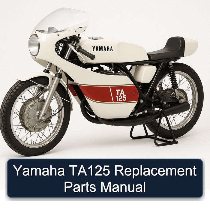 Yamaha TA125 Replacement Parts Catalog