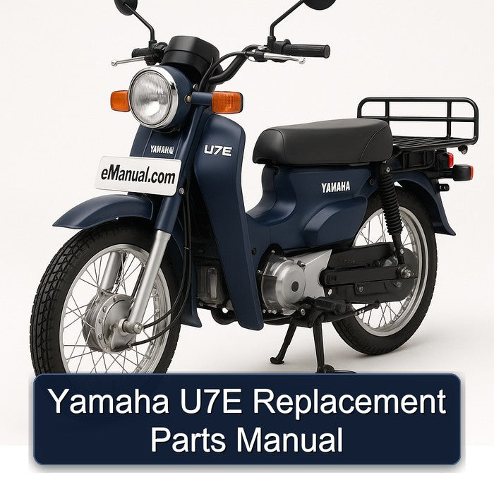 Yamaha U7E Replacement Parts Catalog