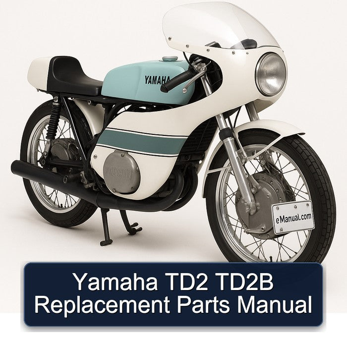 Yamaha TD2 TD2B Replacement Parts Catalog