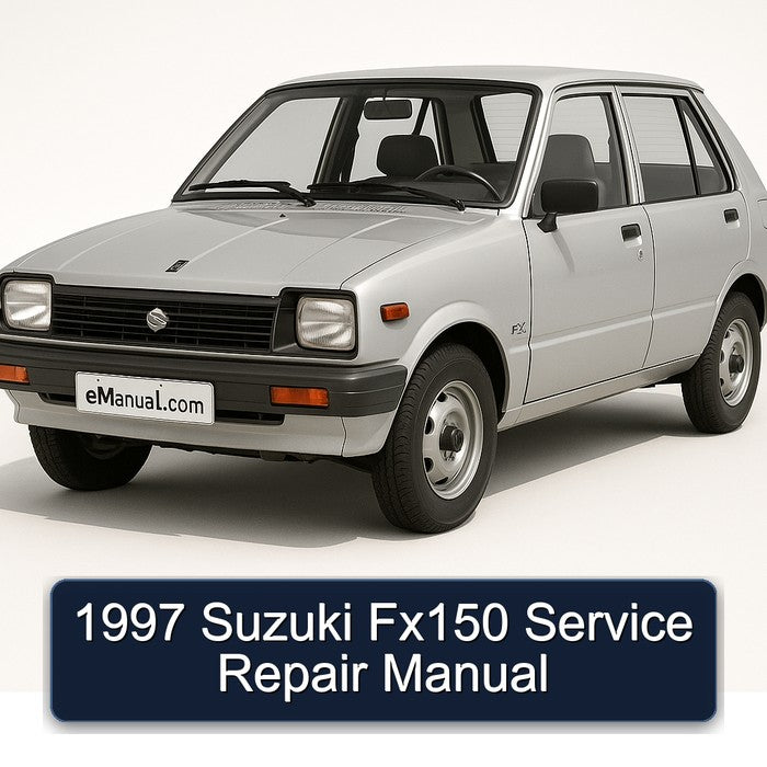 1997 Suzuki FX Models FX150 Service Repair Workshop Manual