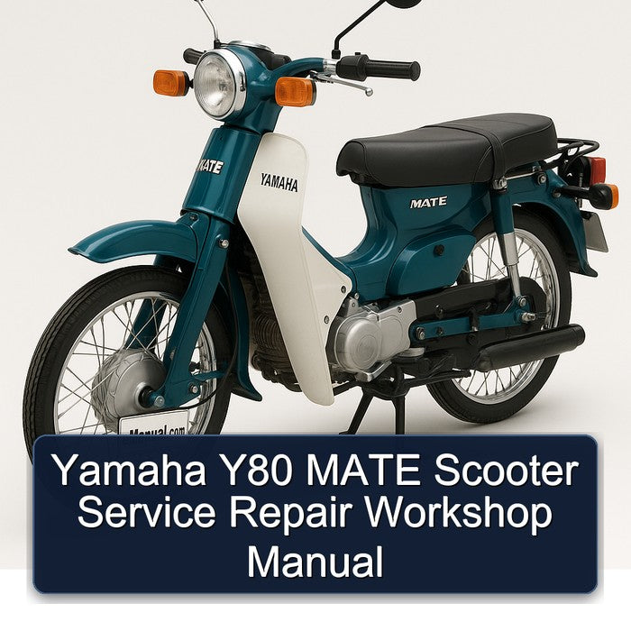 Yamaha Y80 Mate Scooter Service Repair Workshop Manual