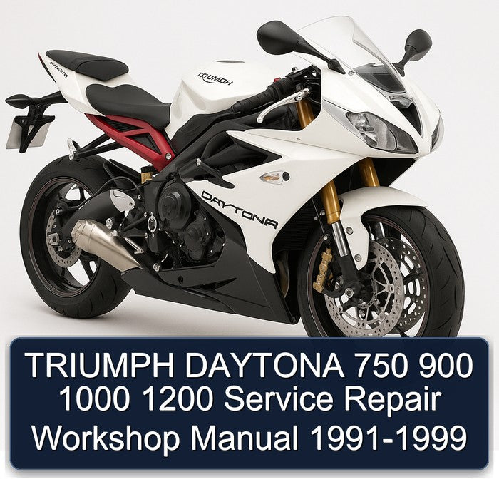 1991-1999 Triumph Daytona Service Repair Workshop Manual