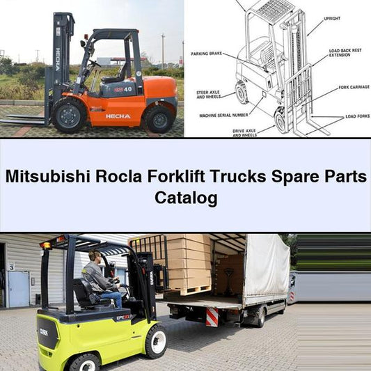 Mitsubishi Rocla Forklift Spare Parts Catalog