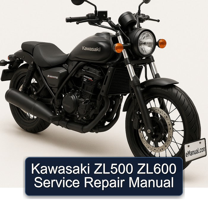 Kawasaki Eliminator ZL500 ZL600 Service Repair Workshop Manual