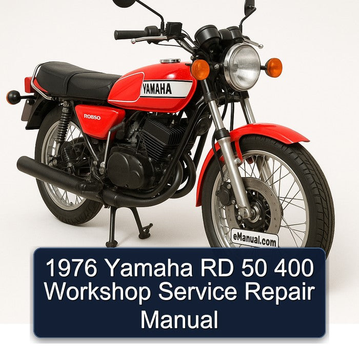 1976 Yamaha RD Series 50 400 Service Repair Workshop Manual