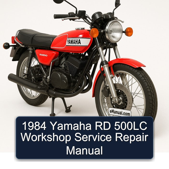 1984 Yamaha RD Series 500LC Service Repair Workshop Manual
