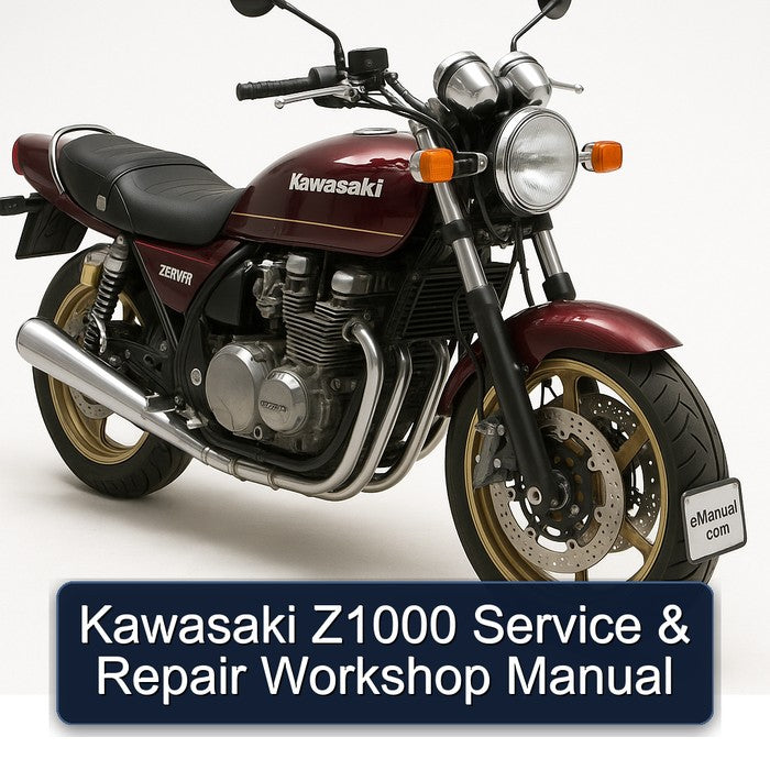 Kawasaki Zephyr Z1000 Service Repair Workshop Manual
