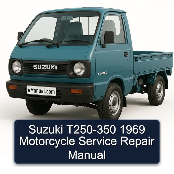 1969 Suzuki T250-350 Motorcycle Service Repair Workshop Manual