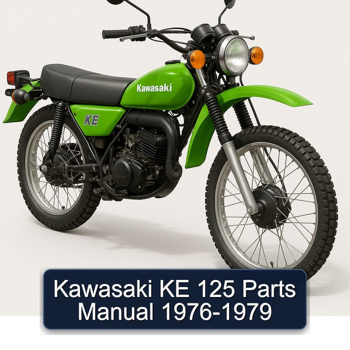 1976-1979 Kawasaki KE Models 125 Parts Catalog