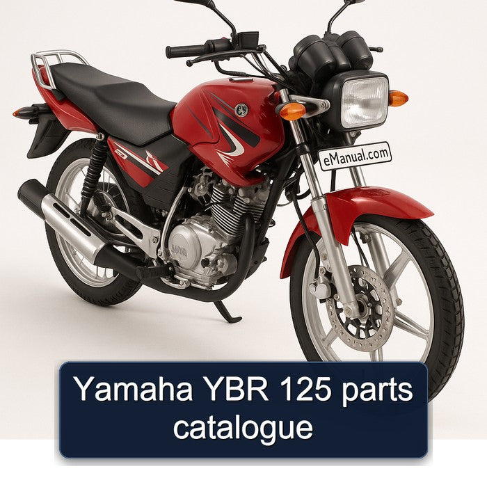 Yamaha YBR Models 125 Parts Catalog