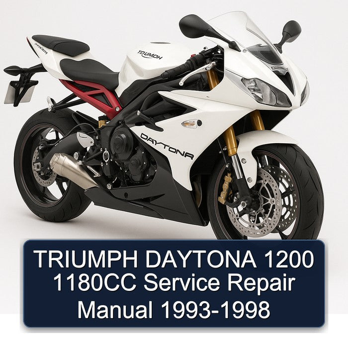 1993-1998 Triumph Daytona 1200 1180CC Service Repair Workshop Manual