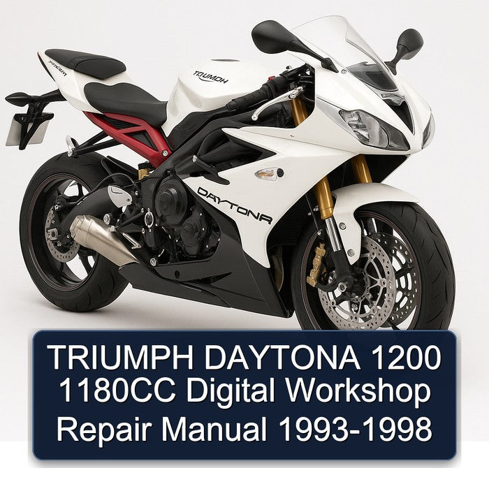1993-1998 Triumph Daytona 1200 1180CC Digital Service Repair Workshop Manual