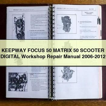 2006-2012 Baotian Keepway Focus 50 Matrix Scooter Digital Service Repair Workshop Manual