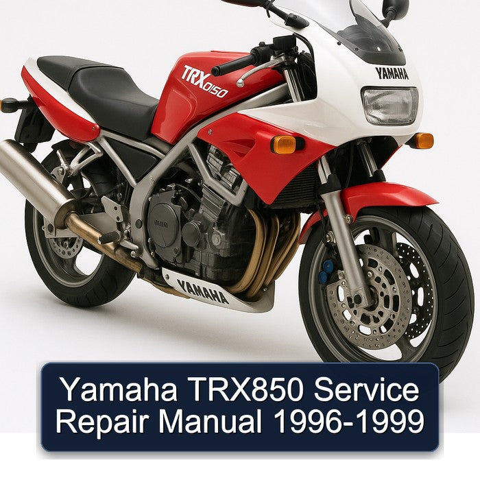 1996-1999 Yamaha TRX850 Service Repair Workshop Manual