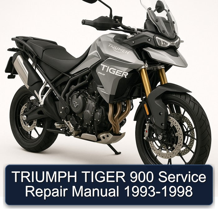 1993-1998 Triumph Tiger Models 900 Service Repair Workshop Manual