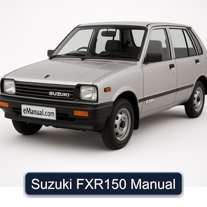 Suzuki FXR Models FXR150 Service Repair Workshop Manual