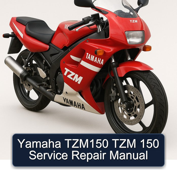 Yamaha TZM150 TZM 150 Service Repair Workshop Manual