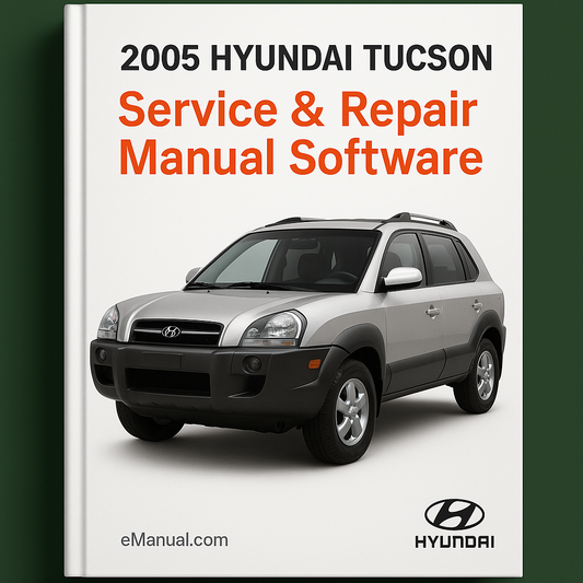 2005 Hyundai Tucson Service & Repair Manual Software