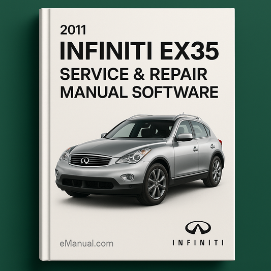 2011 Infiniti EX35 Service & Repair Manual Software