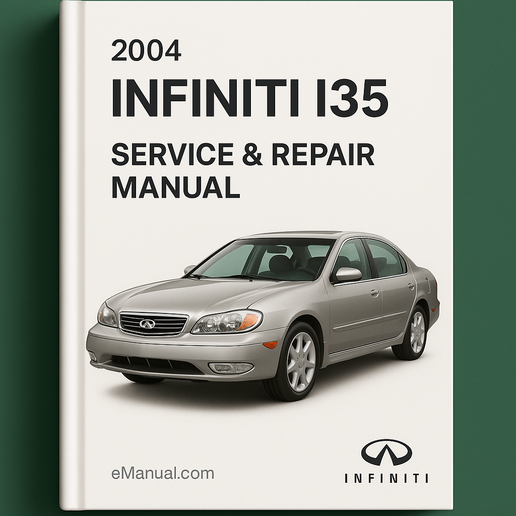2004 Infiniti I35 Service & Repair Manual Software