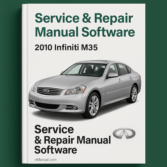 2010 Infiniti M35 Service & Repair Manual Software