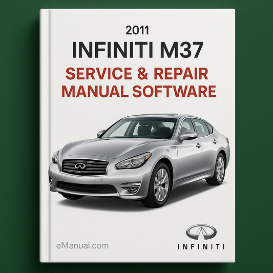2011 Infiniti M37 Service & Repair Manual Software