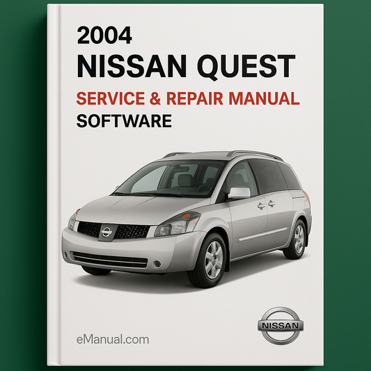 2004 Nissan Quest Service & Repair Manual Software