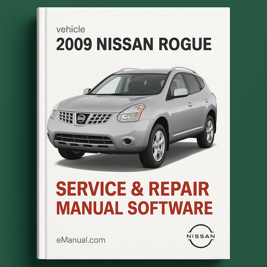 2009 Nissan Rogue Service & Repair Manual Software