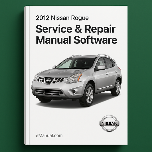 2012 Nissan Rogue Service & Repair Manual Software