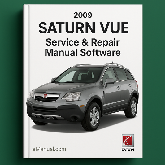2009 Saturn VUE Service & Repair Manual Software