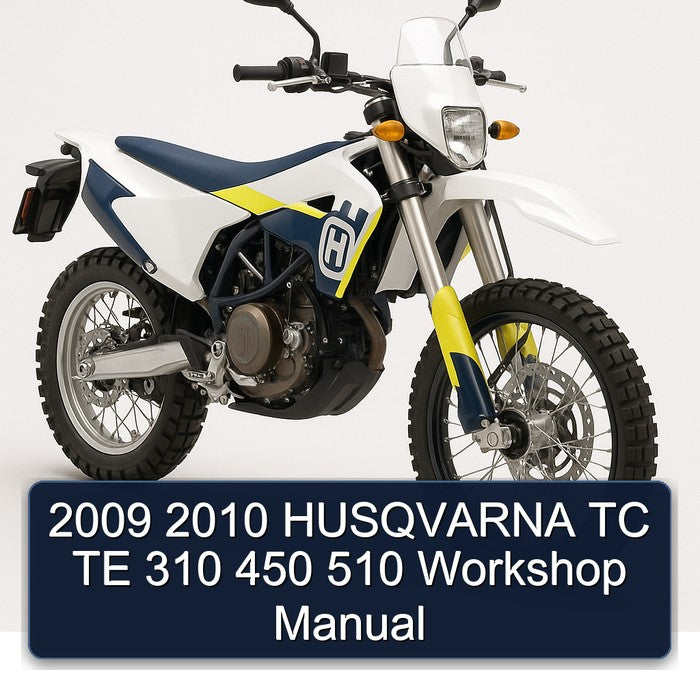 Husqvarna TC Models TE 310 450 510 Service Repair Workshop Manual