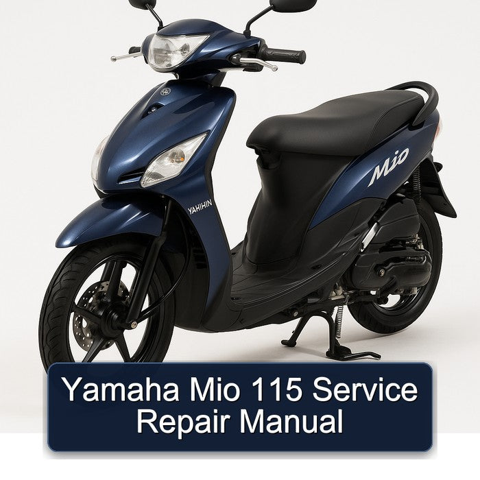 Yamaha MIO Service Repair Workshop Manual