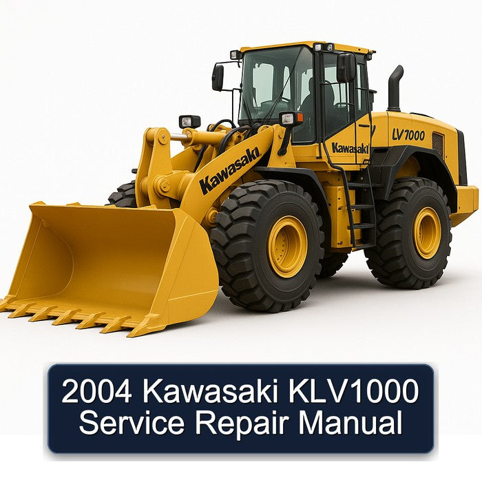 2004 Kawasaki LV1000 KLV1000 Service Repair Workshop Manual