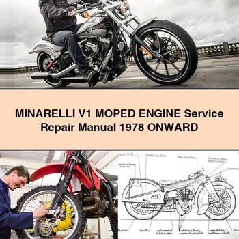 1978 Minarelli V1 Moped Engine Onward Service Repair Workshop Manual