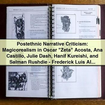 Postethnic Narrative Criticism: Magicorealism in Oscar "Zeta" Acosta, Ana Castillo, Julie Dash, Hanif Kureishi, and Salman Rushdie by Frederick