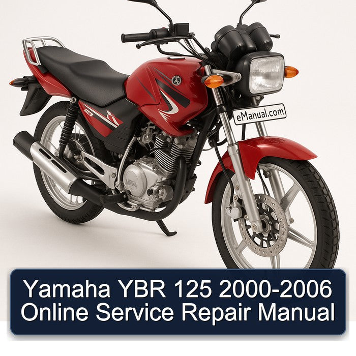 2000-2006 Yamaha YBR Models 125 - Online Service Repair Workshop Manual
