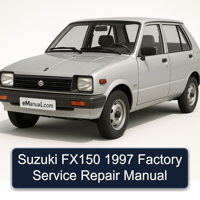 1997 Suzuki FX Models FX150 Service Repair Workshop Manual