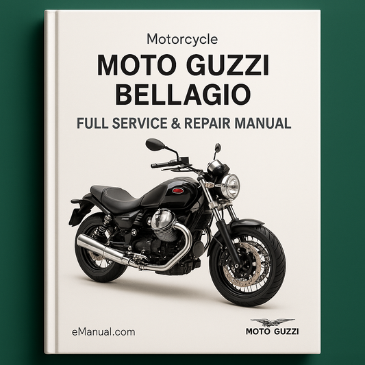 Moto Guzzi Bellagio Full Service & Repair Manual