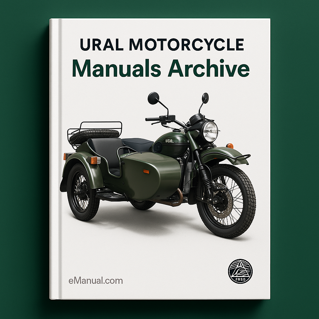 Ural Motorcycle Manuals Archive for mechanics