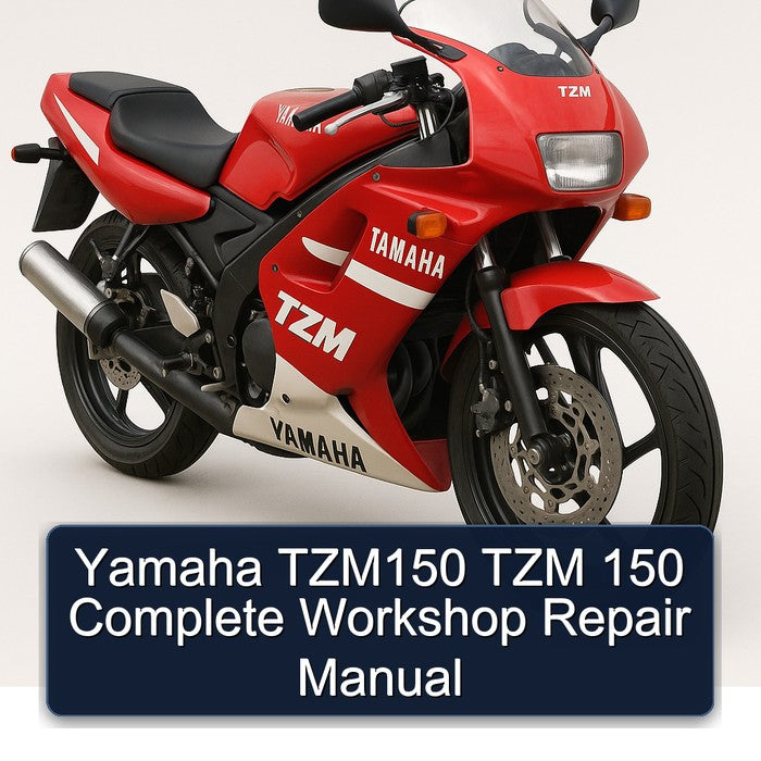 Yamaha TZM150 TZM 150 Service Repair Workshop Manual