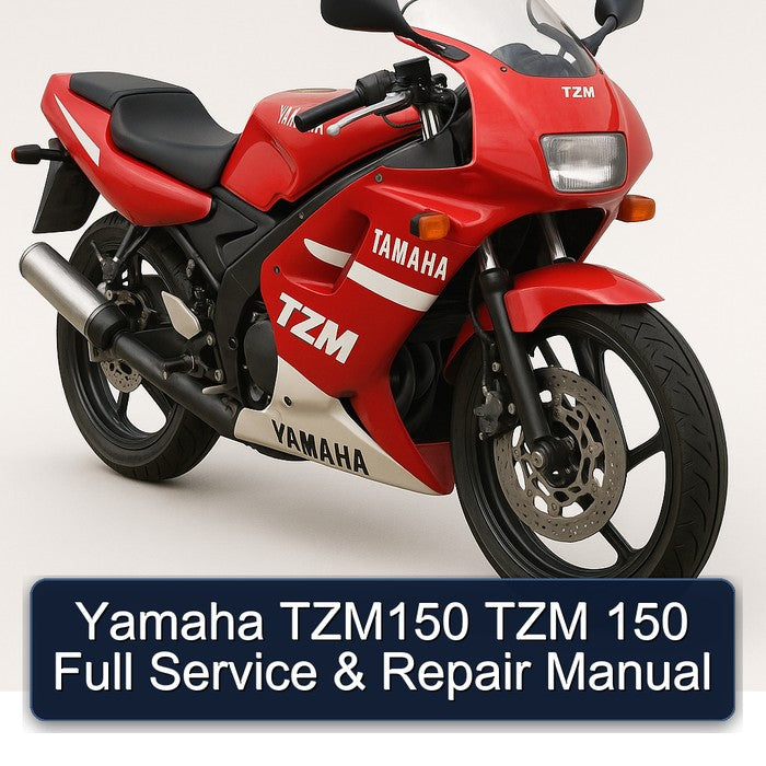 Yamaha TZM150 TZM 150 Service Repair Workshop Manual