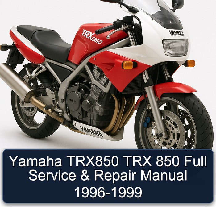 1996-1999 Yamaha TRX850 TRX 850 Service Repair Workshop Manual