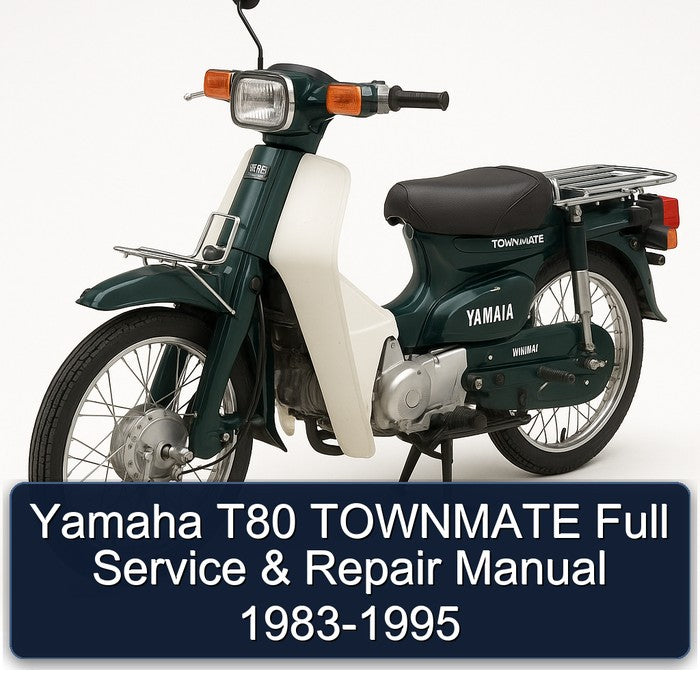 1983-1995 Yamaha Townmate T80 Service Repair Workshop Manual