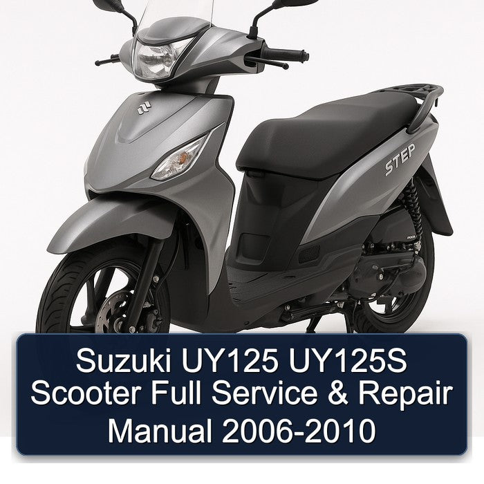2006-2010 Baotian Suzuki UY125 UY125S Scooter Service Repair Workshop Manual