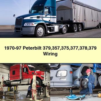 1970-1997 Peterbilt 357 375 377 378 379 Electrical Wiring Diagrams