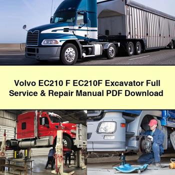 Volvo EC210 F EC210F Excavator Service Repair Workshop Manual