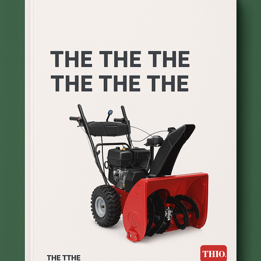 Toro PowerMax Snowthrower Service Workshop Repair Manual Snowblower Snow Thrower Blower 6000 726 826 828 1028 1128 Power Max