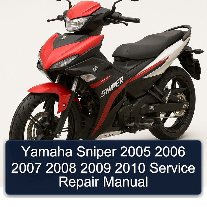 2005-2010 Yamaha Sniper Service Repair Workshop Manual