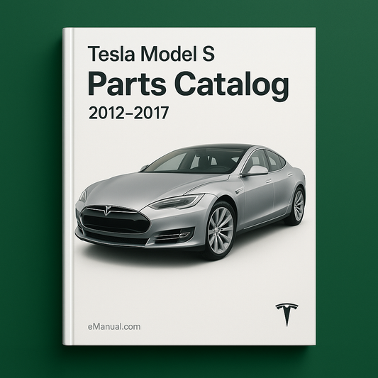 Tesla Model S Parts catalog 2012-2017