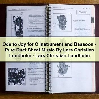 Ode to Joy for C Instrument and Bassoon-Pure Duet Sheet Music By Lars Christian Lundholm-Lars Christian Lundholm